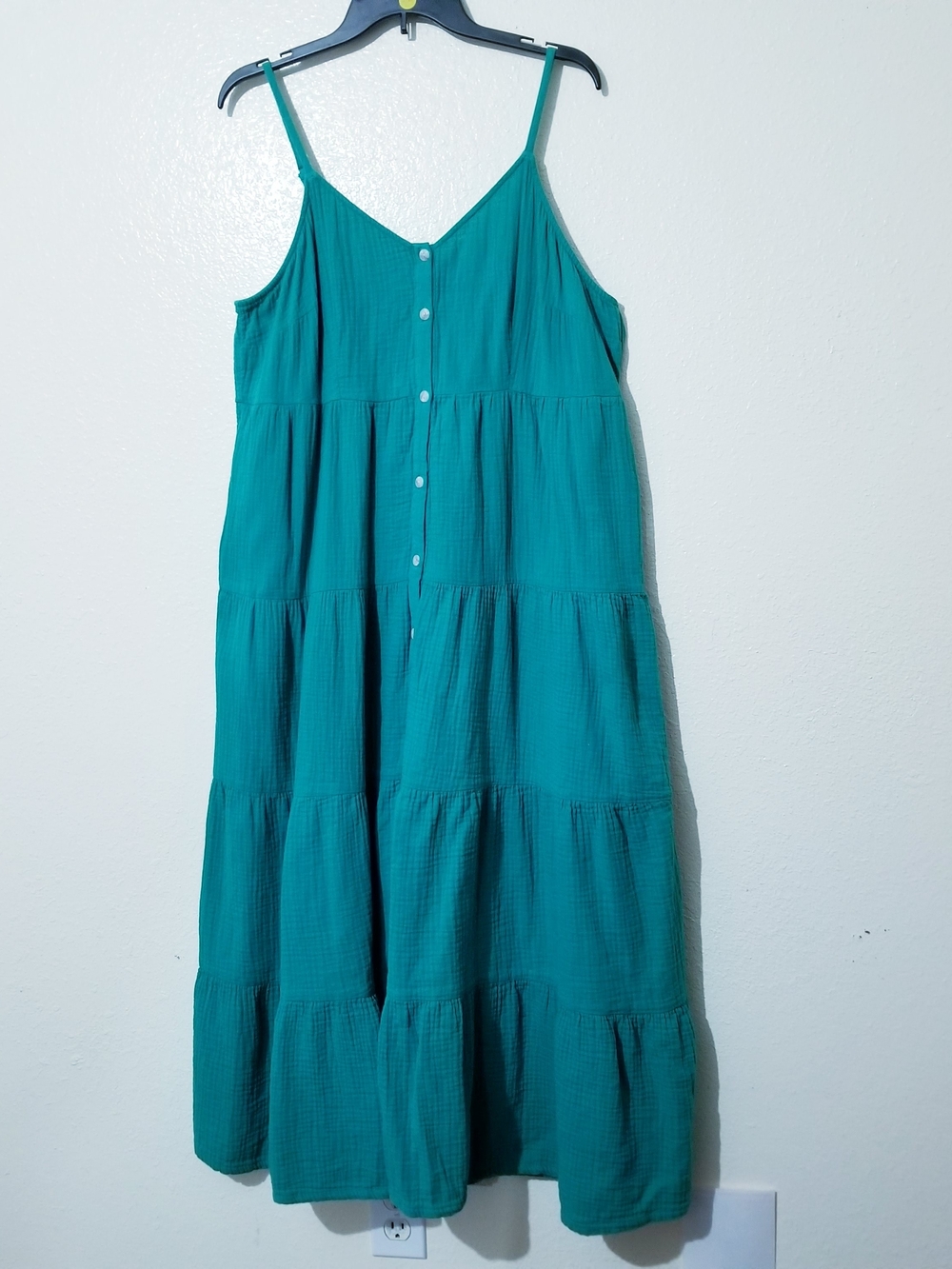 Plus Size Midi Dress 100% Cotton